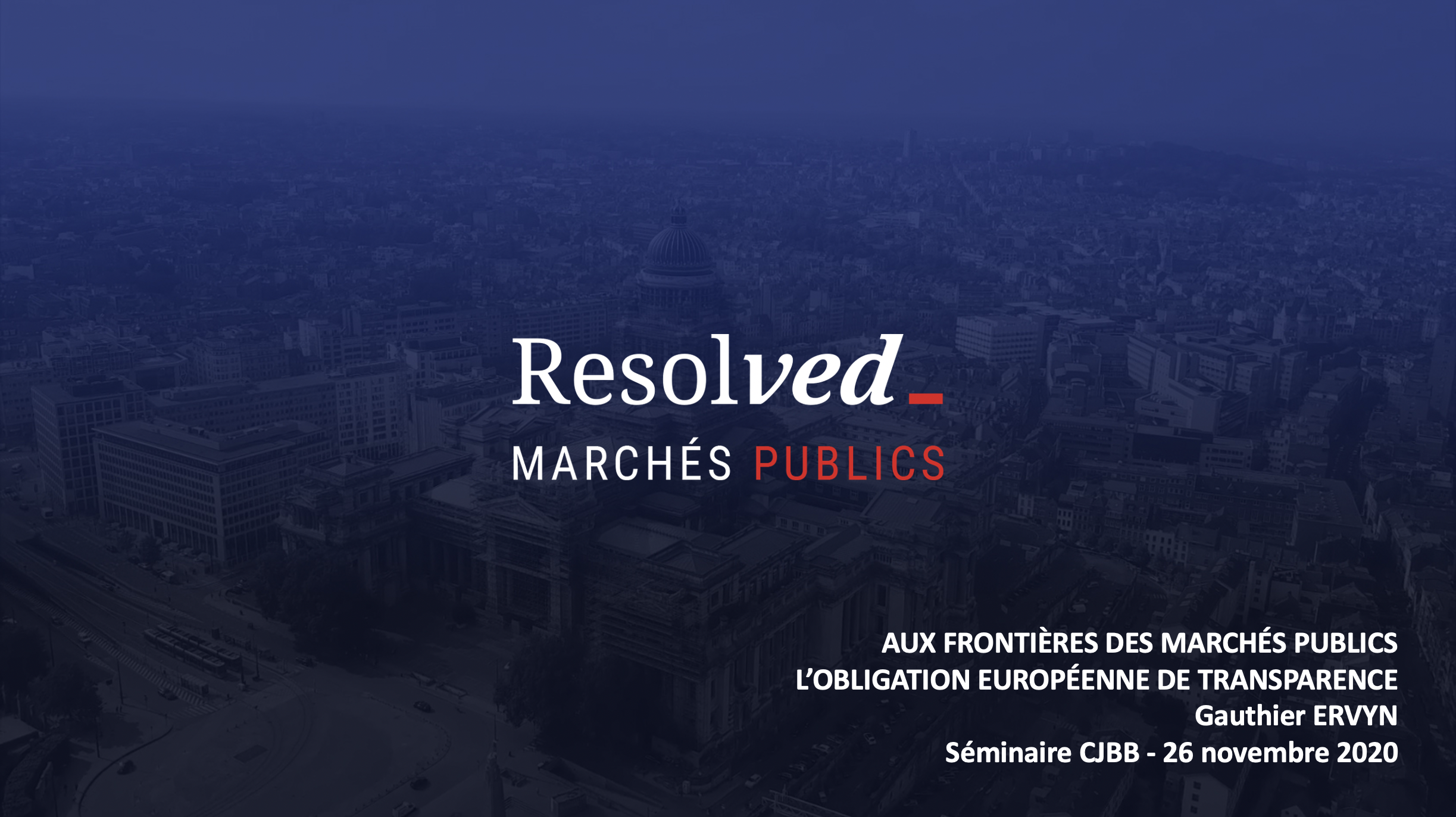 Lire la suite à propos de l’article SÉMINAIRE ESCALA – Le document unique du marché européen en pratique.